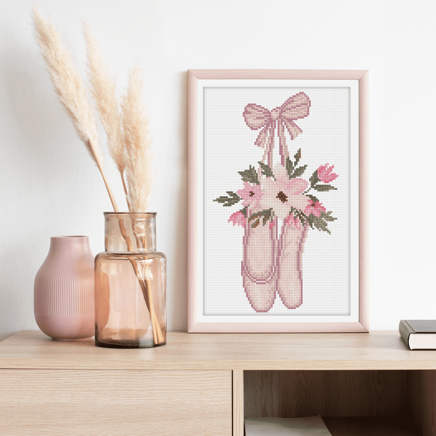 Diamond Dotz Ballet Slippers Diamond Painting Kit - 14.6" x 9.5"