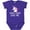 Purple, variant on Inktastic Grammy and Grandpa Love Me Girl Unicorn Girls Baby Bodysuit