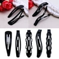 thumbnail image 6 of JUNTEX 12 Pcs Black Hair Clips Women Girls Hairpin Snap Barrettes Hairgrips Accessories, 6 of 15