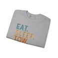 thumbnail image 3 of Tow Truck Driver Sweatshirt Gifts Crew Neck Shirt Long Sleeve Unisex, 3 of 5