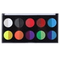 thumbnail image 4 of braveheart Face Body Paint Kit Ingredients Easy Application Fun At Parties And Festivals Face Paint Up Paint Palette Kids Halloween, 4 of 6