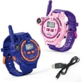 thumbnail image 1 of Recargable para niños, Radio bidireccional Walky Talky Relojes con Linterna Juego para niños al Aire Libre Interfono Juego de Juguete y Regalos para niños y niñas, 1 of 5