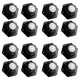 thumbnail image 1 of Ruedas Giratorias Adhesivas para Muebles Pequeños (bola Goma) Color 4 Uds., 1 of 3