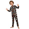 thumbnail image 2 of Halloween Family Matching Pajamas Set, Fall Sleepwear, Ghost & Pumpkin Printed Holiday Sleepwear, Soft Loungewear PJs Outfit, 2 of 5