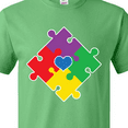 thumbnail image 4 of Inktastic Autism Awareness Month Puzzle T-Shirt, 4 of 5