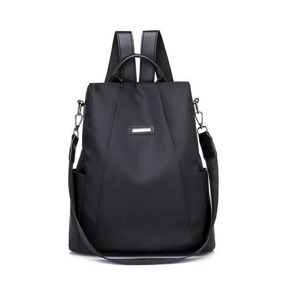 Women Fashion Waterproof Oxford Cloth Travel Backpack Anti-theft Back Zipper Handbag
