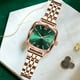thumbnail image 5 of Reloj de Cuarzo Jadeshay elegante Vintage con esfera de diamantes de imitación, 5 of 7