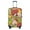Bright Mushrooms2, variant on Easygdp Brown Mushrooms Print Elastic and Washable Suitcase Protective Cover with Hidden Zipper Fits 18-32 inch Luggage -Large