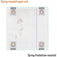 thumbnail image 4 of 4 Pcs Mirror Fixings Wall Mirror Bracket Fastener Mirror Frames With Studs And Screws For Mirror Fixing Hangers Can Support, 4 of 5