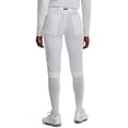 thumbnail image 2 of Pantalones de softball Under Armour Utility para mujer blanco/negro XS, 2 of 6