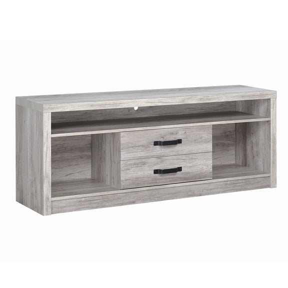 Fantastic Gray driftwood tv console