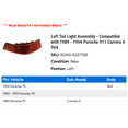 thumbnail image 2 of Left Tail Light Assembly - Compatible with 1989 - 1994 Porsche 911 Carrera 4 964 1990 1991 1992 1993, 2 of 2
