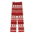 thumbnail image 2 of Edvintorg Christmas Clothes for Girls Cute Printed Casual Elastic Waist Pants Boys Loungewear 4-14 Years, 2 of 3