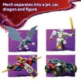 thumbnail image 5 of LEGO NINJAGO Zane's Ultra Combiner Mech Ninja Toy - Pretend Play 4-in-1 Building Toy Set for Kids, Boys and Girls, Ages 9+ - with 6 Minifigures - Gift Idea for Birthdays - 71834, 5 of 8