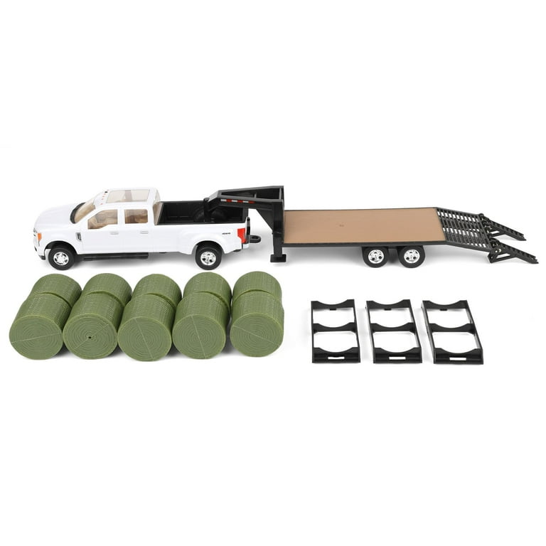 Ertl Wrangler Ranch Pick Up Avec Remorque - Véhicule Miniature Vintage - Occasion