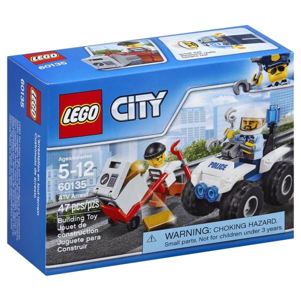 Su mantıken kesinti  LEGO City Police ATV Arrest 60135 - Walmart.com