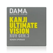 D1S: Dama Kanji Ultimate Vision Gen3 KUV 6000K LED Bulbs | Pack of 2