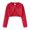 1 Red, variant on SROBPTY Child Girl Jackets Solid Long Sleeve Button Loose Breathable Outerwear Coat for 2-8Y