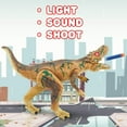 thumbnail image 5 of ArtCreativity Ejection Dinosaur Gun, Light Up Dinosaur Toy Blaster with 20 Bullets and Roaring Sound for Boys and Girls, Best for Kids 3+, 5 of 7