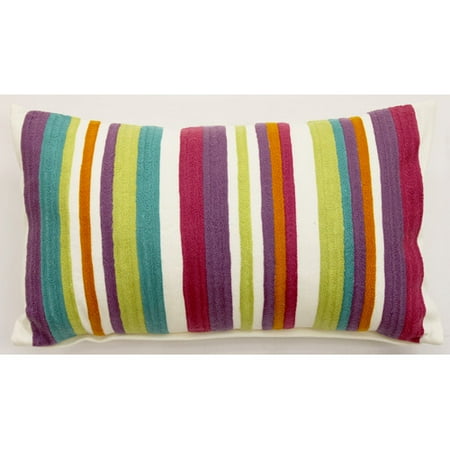 Sabira Spring Garden Throw Pillow