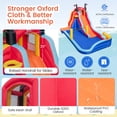 thumbnail image 6 of Barara King Inflatable Bounce House, Large Bounce Castle, Inflatable Bouncers, 5-in-1 Inflatable Bounce House with 2 Water Slides and Large Splash Pool With 750W Blower, 6 of 9