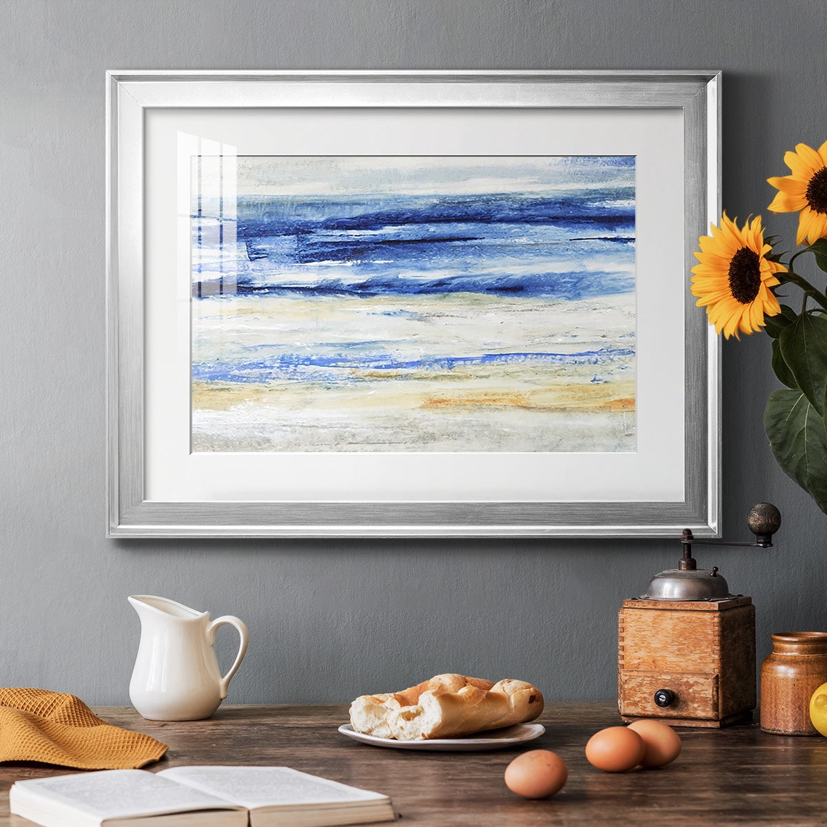 Choppy Seas II Premium Framed Print - Ready to Hang
