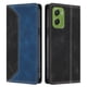 thumbnail image 1 of Funda FOXDOCK para Motorola Moto G06 de Cuero Premium Bicolor con Ranuras RFID, Carcasa Tipo Billetera Antigolpes y Soporte Plegable, 1 of 6