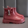 thumbnail image 5 of Tkrady Kids Boots Spring Summer New Lightweight Durable Cute Sparkly Fashion Zipper Girls Ankle Boots, Sizes 3-12 Years, 5 of 7
