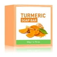 thumbnail image 2 of Kokovifyves Soap Lemon Turmeric Soap Tablets Cleansing Turmeric Soap Facial and Body Shower Soap Firming Pores and Removing Pigments, 2 of 9