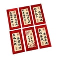 thumbnail image 1 of Abbracc 6 Pcs 2025 Enveloppes Rouges Nouvel An Chinois Hong Bao pour Graduation Mariage, 1 of 9