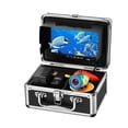thumbnail image 1 of Fish Finder Kit 7 Inch Color Monitor Underwater 12pcs IR Fishing Camera 15M 30M 50M Cable Aluminum Carry Case Waterproof ,High Definition, 1 of 7
