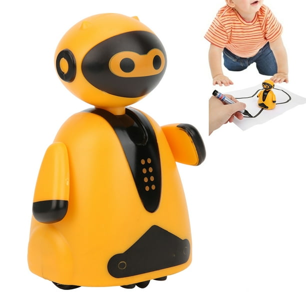 Línnea de Dibujo inducta que Sigue El Coche Robot, Juguete Educativo Para Niños, Tanque, Vehiculo de Ingeniería, Robot, Consejo Con Sensor de Luz e Interruptor para Coche de