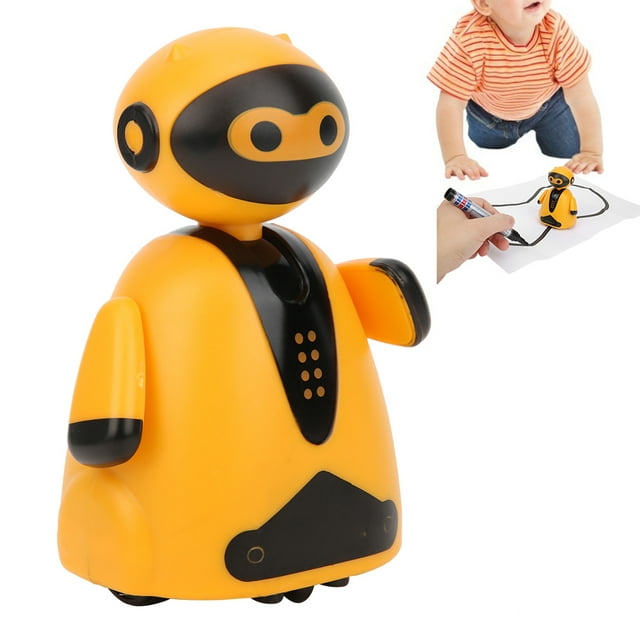 Línnea de Dibujo inducta que Sigue El Coche Robot, Juguete Educativo Para Niños, Tanque, Vehiculo de Ingeniería, Robot, Consejo Con Sensor de Luz e Interruptor para Coche de