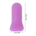 thumbnail image 2 of Unique Bargains 1 Pc Reusable Cupping Facial Tools for Beauty Parlor Purple Silicone, 2 of 6