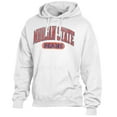 thumbnail image 2 of Men's Comfort Wash  White Morgan State Bears Lightweight Fleece Pullover Hoodie, 2 of 3