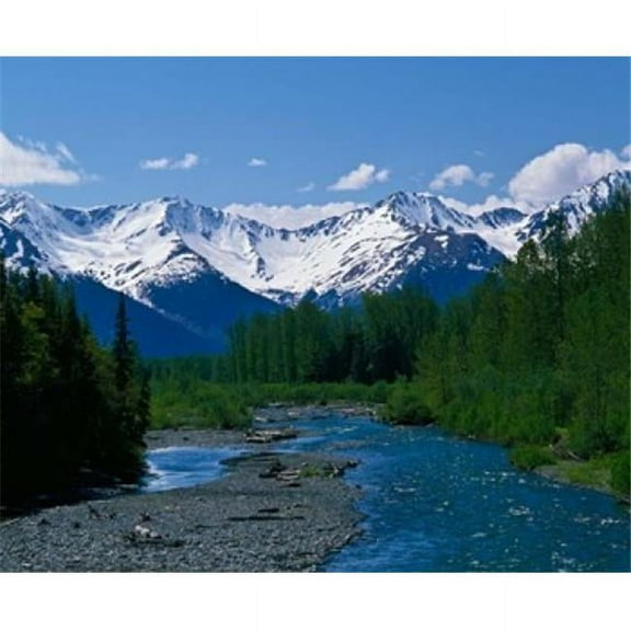 Chugach Mountains Alaska Poster Print by , 15 x 12
