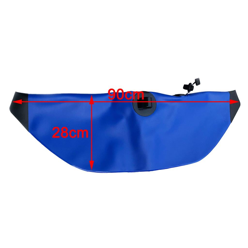 DimyFew PVC Single Inflatable Kayak Canoe Boat Fishing Standing Outrigger/Stabilizer Blue