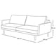 thumbnail image 4 of Sofa Cama Individual Gris Ikasa, 4 of 4
