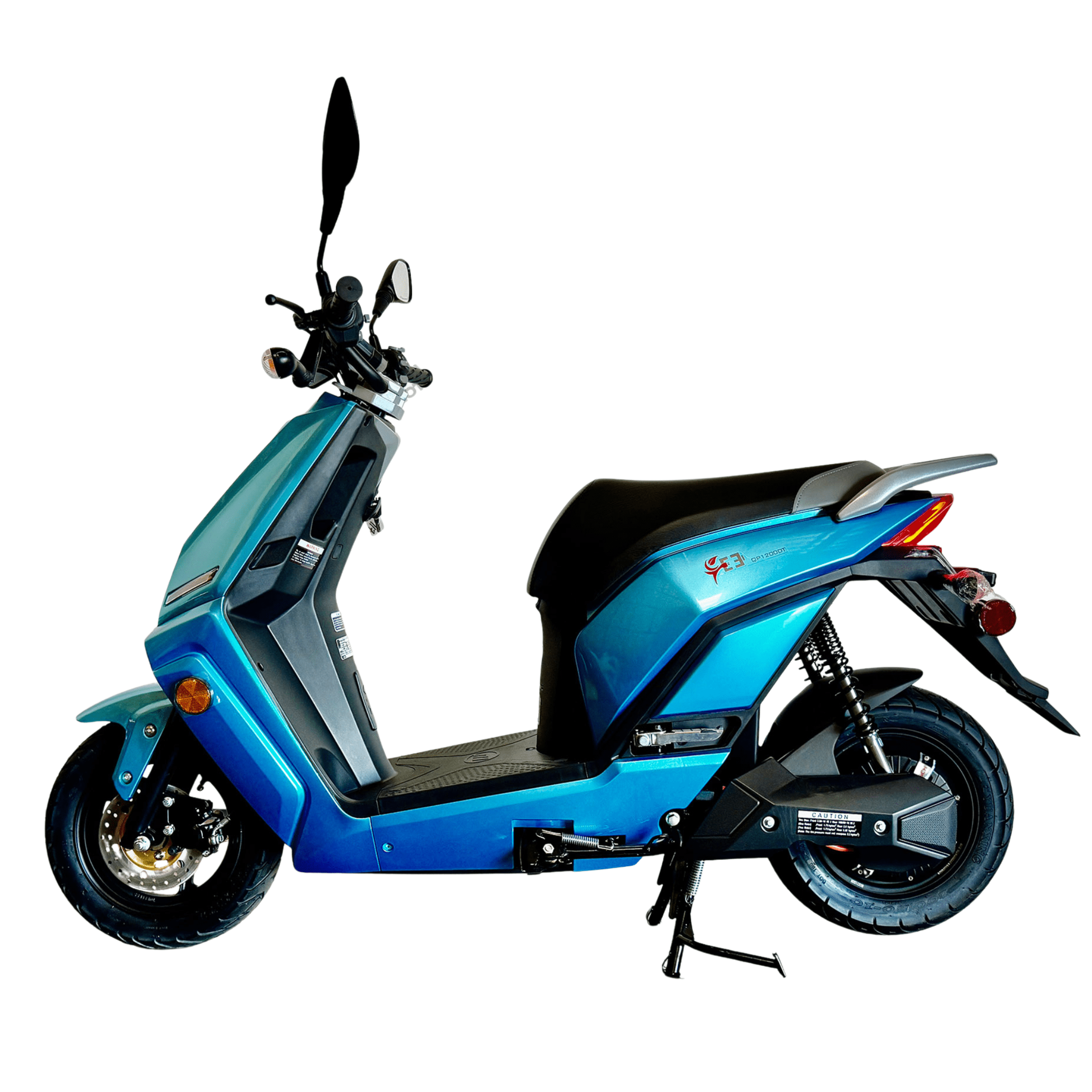 Lifan E3 Adult Electric Moped Scooter, 1200W Motor, 60V Lithium Battery