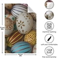thumbnail image 3 of Unique Eggs Kitchen Tea Towels Set of 6 Absorbent Hand Dish Towels, Colorful Easter Dishcloths Lint-Free 18x28 Inch Fast Drying for Cooking Baking Home Clean, 3 of 5