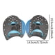 thumbnail image 1 of Guantes de silicona para remos de natación profesionales para adultos y niños. Azul S, 1 of 8