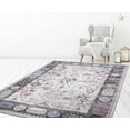 thumbnail image 4 of Concord Global Trading Concord Global Vintage Collection Ankara Grey Area Rug 6'7''x9'3'' 7' x 9' Bedroom, 4 of 4