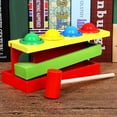 thumbnail image 3 of Pound & Toy Colorful Wooden Educional Pounding and Hammer Montessori, 3 of 7