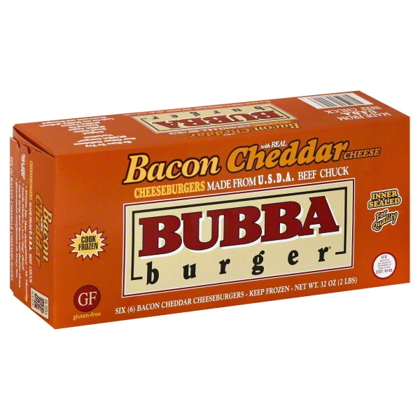 Bubba Burger® Bacon Cheddar Cheeseburger 6 ct Box BrickSeek