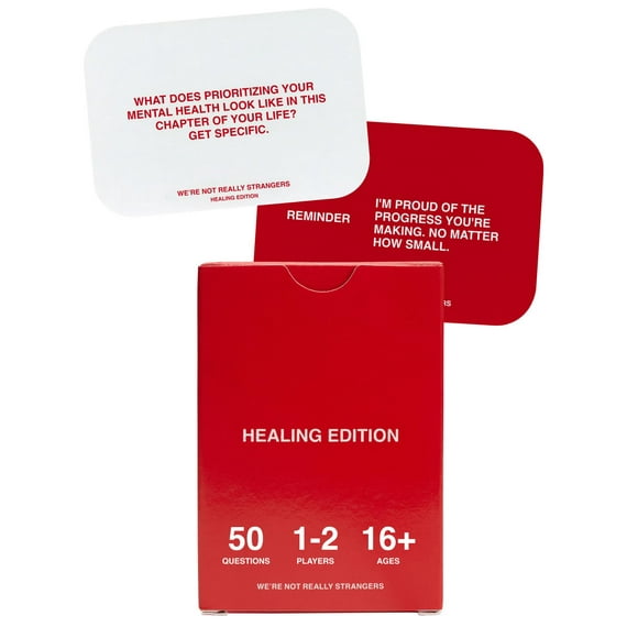 Juego de cartas WE'RE NOT REALLY STRANGERS Healing Edition
