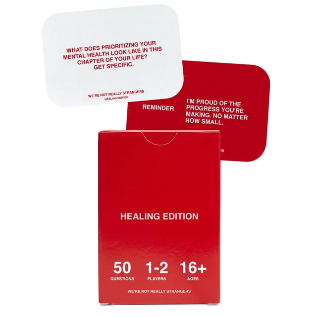 Juego de cartas WE'RE NOT REALLY STRANGERS Healing Edition