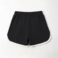 thumbnail image 3 of YOUYEDIAN Girl's Running Athletic Shorts Sport Workout Gym Casual Dolphin Shorts (Black, 15-16 Years), 3 of 4