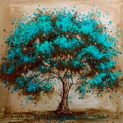 10 * 10 inches/25 * 25cm DIY 5D Diamond Painting Kit Color Tree Resin Rhinestone Embroidery Cross Stitch Craft Home Wall Decor