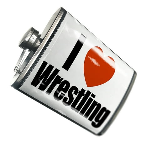 

NEONBLOND Flask I Love Wrestling
