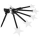 thumbnail image 4 of Luz solar para césped, estrella de cinco puntas, LED para exteriores, luz de enchufe de tierra para paisaje de jardín para patio, 4 of 8
